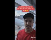 Tiktok follower embarrasses creator at airport