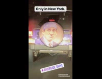 Michael Scott the office wheel cover on the back of car