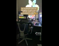 [Third Party] Man Sings to Baby as he Plays Video Games