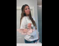 Collab BitchIG2 - Girl haircut short bathroom boyfriend 