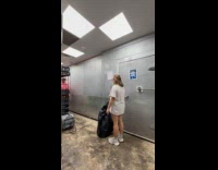Woman hide in trash bag pranks manager