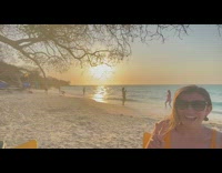 Two group in their beach outfit in a different photoshoot Part 2