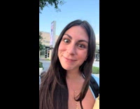 Woman greeted hey chunky by toddler