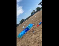 Collab Clips MPUGC - Woman hiding underblanket with chips on top 