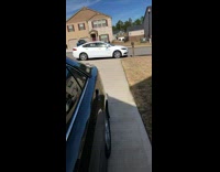 Little boy falls in walkway face first 