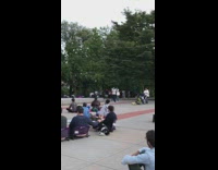 Lady sings opera people learn dance pt. 2
