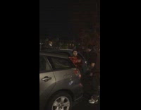 Two guys argue after car crash pt. 6