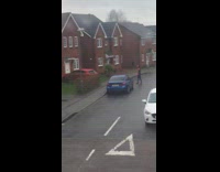 Spider man thrusts pelvis in neighborhood