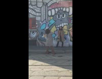 Girl poses for photo 