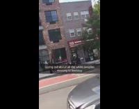 giving out about all the white people moving to bedstuy