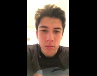 Black shirt guy blows snot to song 