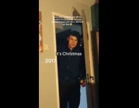 Guy films yearly Christmas tradition with brother