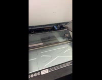Man films rat runs inside the printer