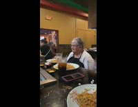 Chef hits and talks dirty to steak on grill