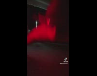 Guy wears bodysuit and does the worm 