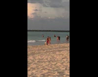 Couple beach outfit prenuptial video shoot beach Part 1