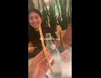 Thin piece of bread meal