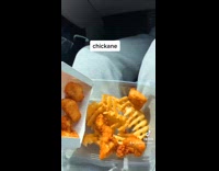 Collab BitchIG2 - Chik Fil A food hack fries cheese and chicken mix 