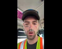 Man driver license signed with T Rex drawing