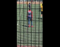 Guy in Spiderman suit plays soccer 