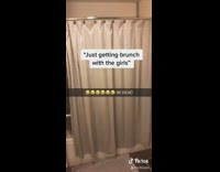 Wife cries in shower brunch with girls