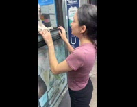 Woman orders drinks from dog at liquor store