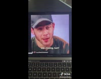 (3RD PARTY CONTENT) Girl reacts to Nick Jonas talking about choking 