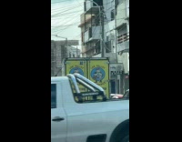 Collab BitchIG2 - Man films delivery truck across the street 