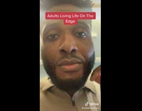 Middle finger outline on stove back burner 