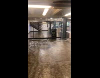 Collab WINY - Subway station drainage overflowing and flooding