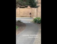 Woman white dress dance music video lyrics