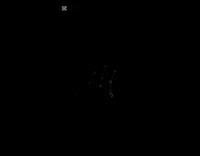 Man plays glow in the dark blanket