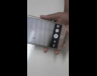 Small bug on the camera lens seen on the phone screen