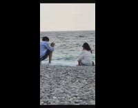 Girl sit rocks off shoulder instagram boyfriend