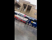 Man tells dad joke about running man clock