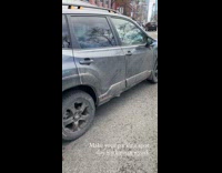 Collab WINY - Gray car not parked properly on street 
