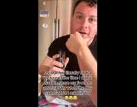 Brother wont share muffin bread to sister