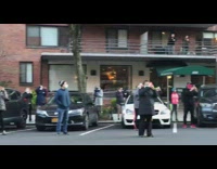 NYC strong guy plays keyboard piano sings 