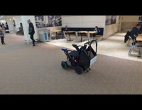 Robot chair assistant move on its own