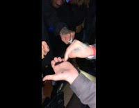 Guy does magic trick on Tyga