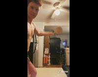 Guy freeze frame runs into pot girl 