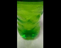 Weird substance floats inside the carbonated drink
