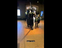 Collab winy - 3 people wearing role playing costumes