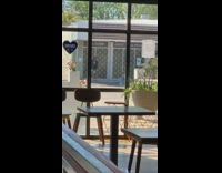 Man weird pose across store photo shoot