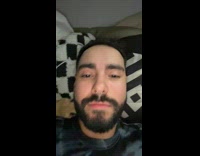 Whining dog puts paw on hoomans face 