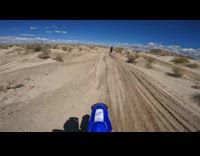 Guy crashes into friends dirt bike fail 