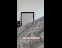 Lifted white cat leg 