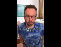 BSMedia - Guy asks to go to restroom school 