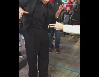 Collab Subway Creatures - Magician catches floating cigarette in mouth 