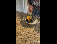 Guy eats burnt orange can smell and taste again 